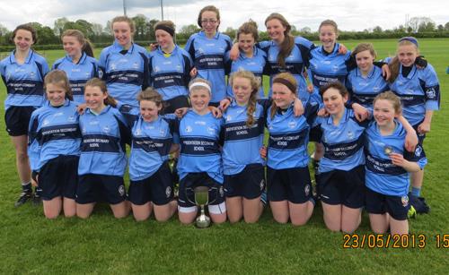 Female team in college in Ireland