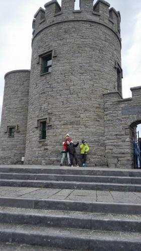 Excursión al castillo en Irlanda